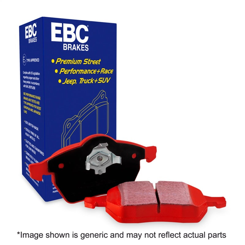 EBC 20-24 Audi S6 2.9TT (w/Cast Iron Rotors) Redstuff Rear Brake Pads