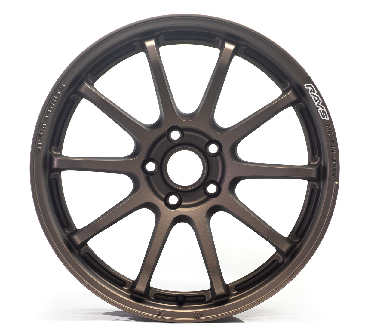 Gram Lights 57NR 18x9.5 +22 5x114.3 Dark Bronze Wheel