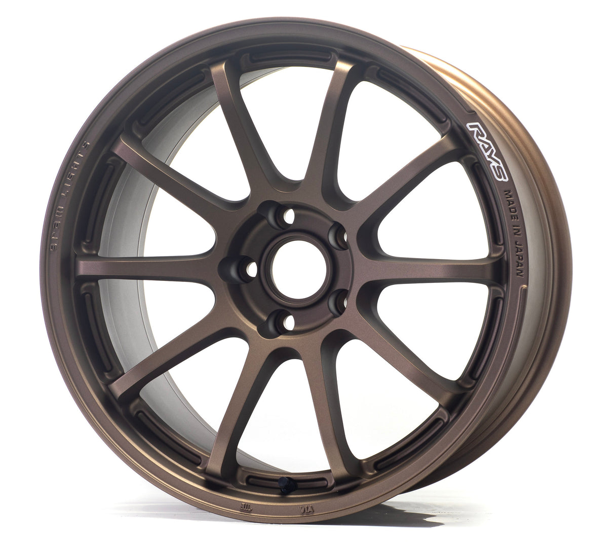 Gram Lights 57NR 18x9.5 +22 5x114.3 Dark Bronze Wheel