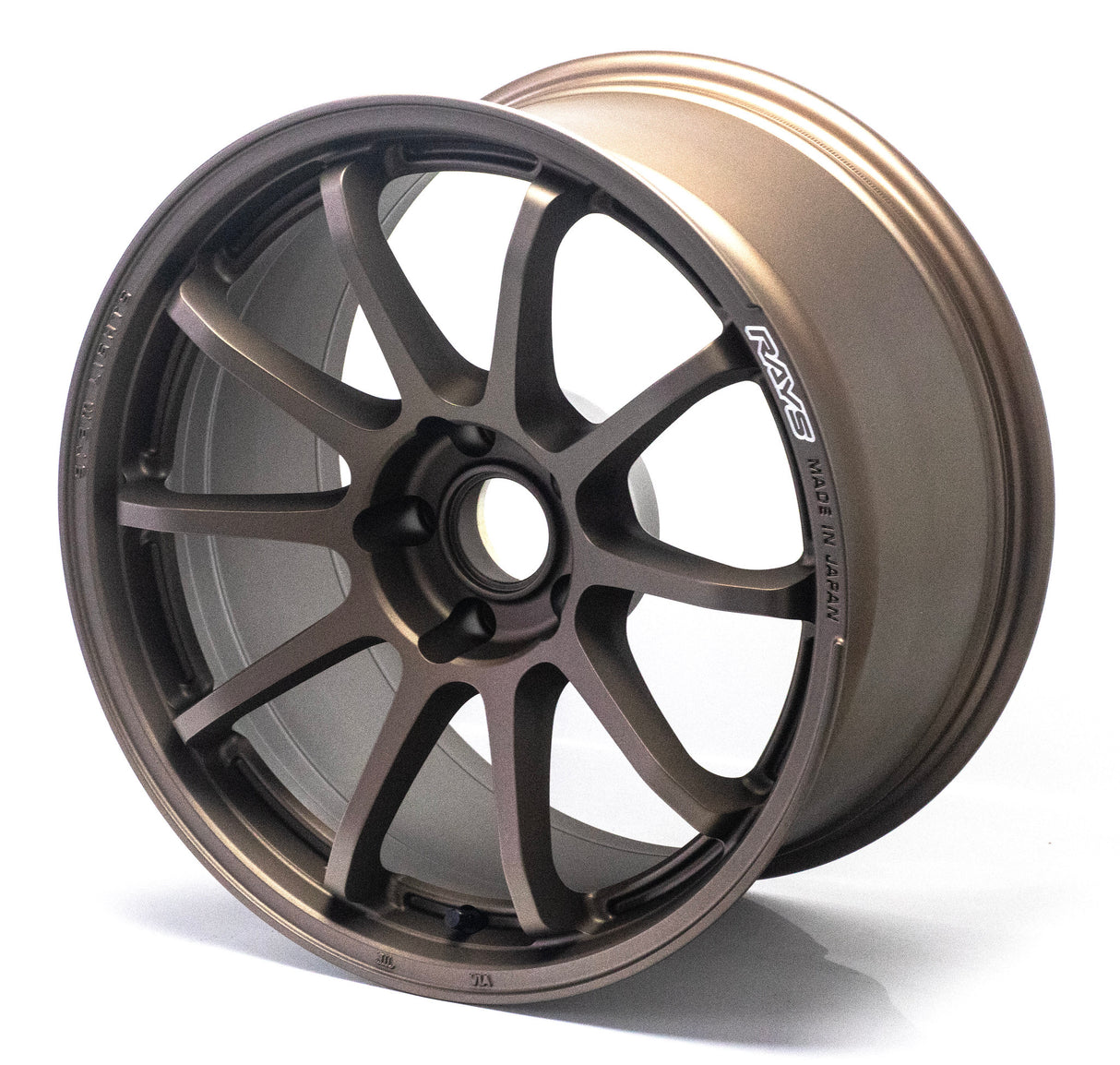 Gram Lights 57NR 18x9.5 +22 5x114.3 Dark Bronze Wheel