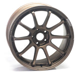 Gram Lights 57NR 18x9.5 +22 5x114.3 Dark Bronze Wheel