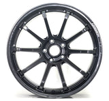 Gram Lights 57NR 18x9.5 +32 5x114.3 Glass Black Wheel