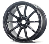 Gram Lights 57NR 18X9.5 +12 5x114.3 Glass Black Wheel