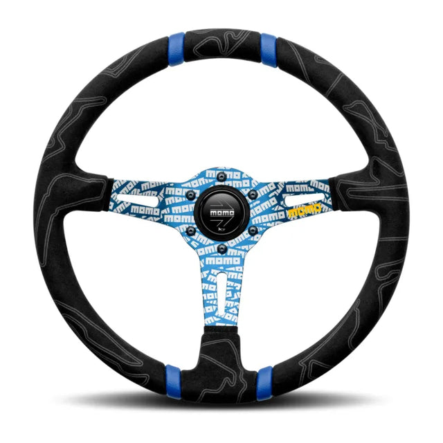 Momo Ultra Steering Wheel 350mm - Blue