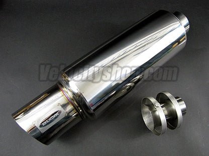 Blox Universal Stainless Steel Street Muffler 60.5mm / 2.5 inch