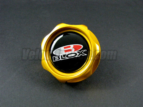Blox Billet Oil Cap Acura / Honda Gold
