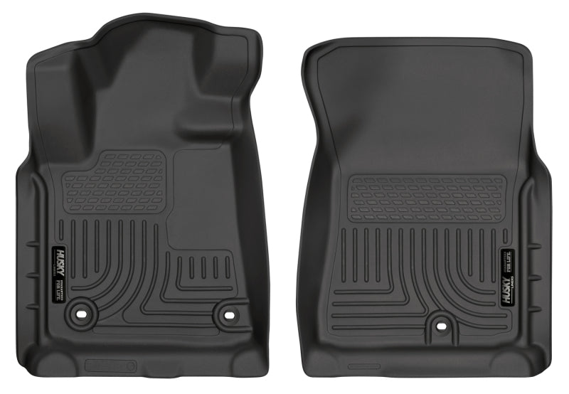 Husky Liners 12-13 Toyota Tundra Weatherbeater Black Front Floor Liners | 18561