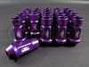 Blox Forge Aluminum Lug Nuts 12 x 1.5mm (20 pcs) Purple