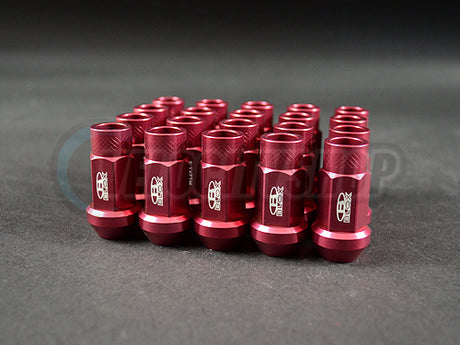 Blox Forge Aluminum Lug Nuts 12 x 1.5mm (20 pcs) Red