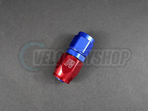 Russell -8 AN Straight Hose End Fitting Red/Blue