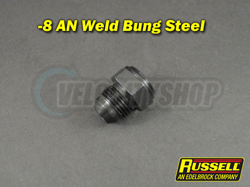 Russell -8 AN Weld Bung Steel