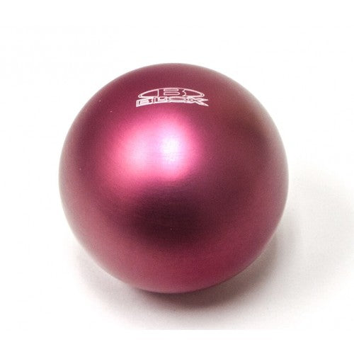 Blox BILLET SHIFT KNOB 142 SPHERICAL 47MM "142 Spherical" - 10x1.5, Red 47mm, aluminum