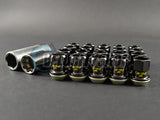 Project Kics R26 Racing Composite Lug Nuts Black 12 x 1.5mm - 20 pcs