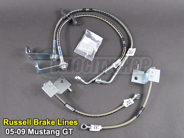 Russell Stainless Brake Lines 05-09 Mustang GT