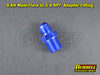 Russell -6 AN to 3/8 NPT Adapter Fitting (Blue)