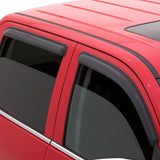 AVS 07-18 Toyota Tundra Crewmax Ventvisor Outside Mount Window Deflectors 4pc - Smoke