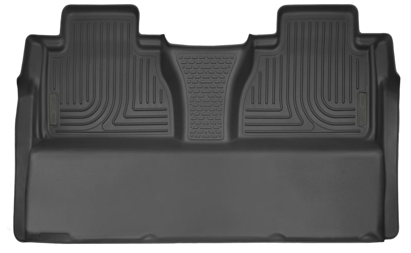 Husky Liners 14-16 Toyota Tundra CrewMax Cab Pickup X-Act Contour Black 2nd Seat Floor Liner | 53841