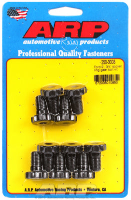 ARP Ford 8.8 & 9in 7/16in Dia 3/4in Socket Ring Gear Bolt Kit (10/pkg)