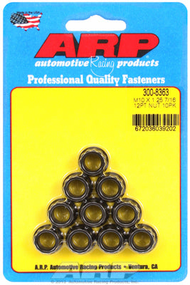 ARP M10 x 1.25 12pt Nut Kit (10 pack)