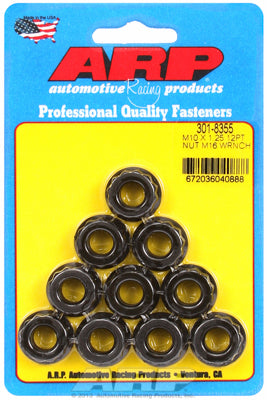 ARP M10 x 1.25 (5) 12-Point Nut Kit (Pack of 10)