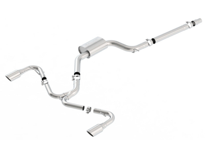 Borla S-Type Catback Exhaust w/ Stainless Tip for MK7.5 18-21 Golf GTI 2.0 Turbo AT/MT