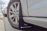 Rally Armor 15-21 VW Golf/GTI/TSI Black UR Mud Flap w/ White Logo