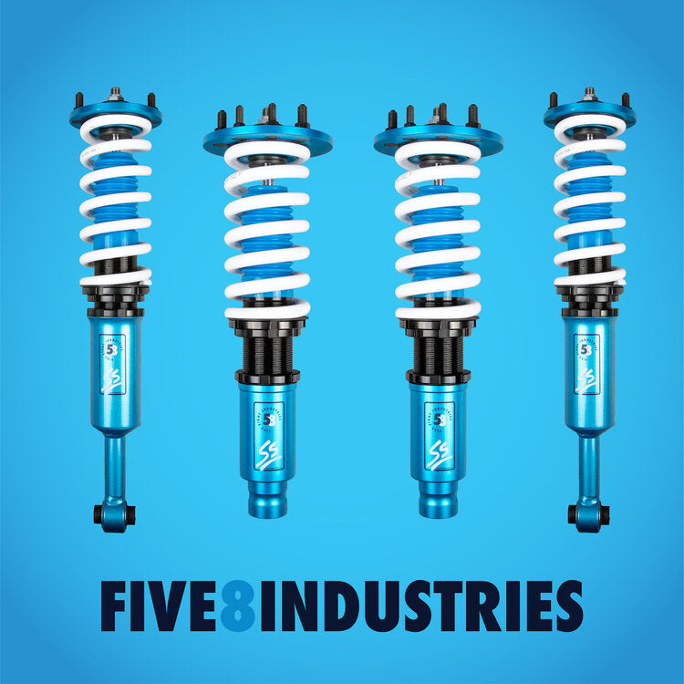 Five8 Coilovers for Honda Accord 98-02 / Acura TL 99-03 / Acura CL 01-03