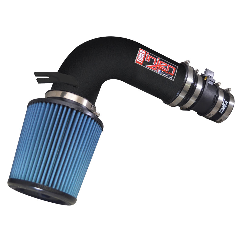 Injen 14-18 Dodge Ram 3.0L V6 Wrinkle Black Power-Flow Short Ram Intake