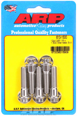 ARP 3/8-16 x 1.500 12pt SS Bolts (5/pkg)