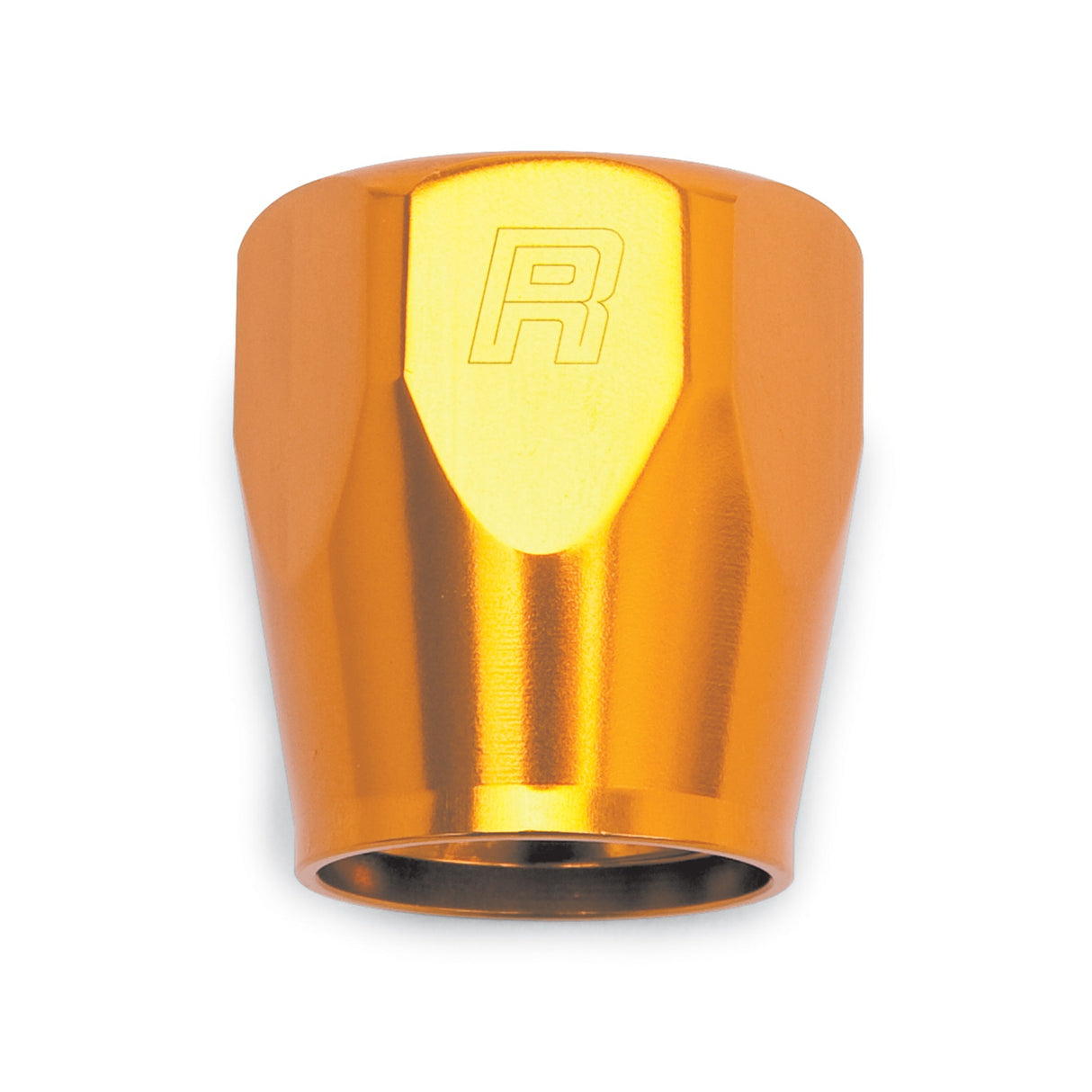 615544 | HOSE END SOCKET -10 AN POLISHED & ORANGE ANODIZED (QTY OF 2)