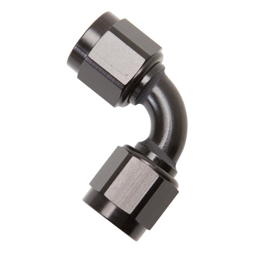 640173 | ADAPTER -8 AN FEMALE SWIVEL COUPLER 90 DEG BLK FINISH