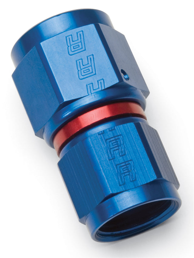 640550 | COUPLER REDUCER, -6 TO -8, RED & BLUE ANODIZED