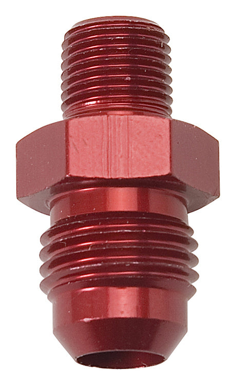 660454 | ADAPTER #6 FLARE X 1/8" NPT - RED