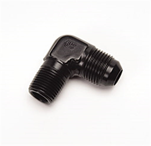 660823 | ELBOW, 90-DEG X #6 FLARE X 1/4" NPT - BLACK