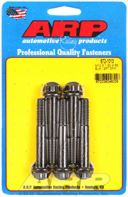 ARP M10 x 1.50 x 65mm 12pt Black Oxide Bolts (5/pkg)