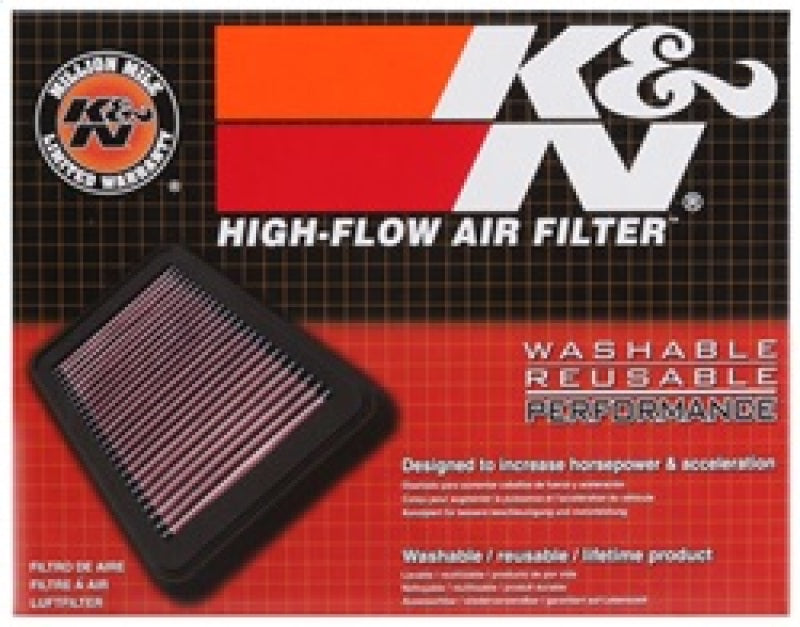 K&N 98-10 Suzuki Wagon R Plus/Alto IV/Swift III Replacement Air Filter
