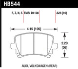 Hawk HP+ Rear Brake Pads | HB544N.628