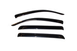 AVS 07-18 Toyota Tundra Crewmax Ventvisor Outside Mount Window Deflectors 4pc - Smoke