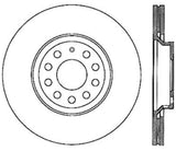 StopTech 09 VW Passat CC / 06-09 Passat Slotted & Drilled Left Rear Rotor