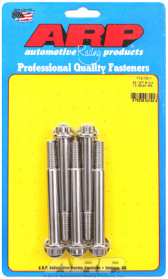 ARP M10 x 1.50 x 90 12pt SS Bolts (5/pkg)