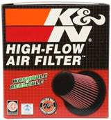 K&N Universal Clamp-On Air Filter 6in FLG / 7-1/2in B / 4-1/2in T / 5in H