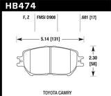 Hawk HPS Street Brake Pads | HB474F.681