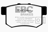 EBC 01-03 Acura CL 3.2 Ultimax2 Rear Brake Pads