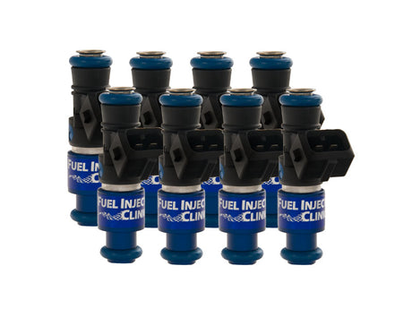 IS153-1650H | Fuel Injector Clinic Injector Set (High-Z) 1650cc (180 lbs/hr at OE 58 PSI fuel pressure) for Dodge Hemi SRT-8, 5.7 and Hellcat