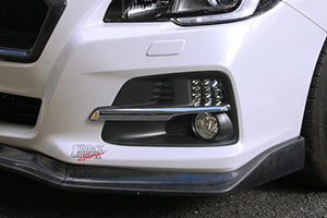 CS9735FIL/1SC - Charge Speed JDM Spec 2015-2020 Subaru WRX STi VA S4/ Levorg DARK-CLEAR Smoke LENS/ Chrome Reflector LED Front Turn Signal Indicator Lamp