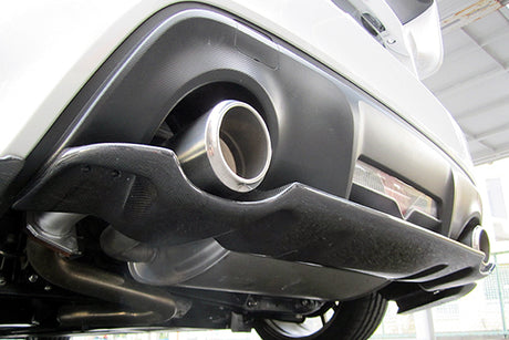 CS990RUDC - Charge Speed 2013-2020 Scion FRS/ Subaru BRZ All Models Carbon Rear Under Diffuser Fit Both  on Charge Speed Diffuser Cowl & OEM Rear Bumper