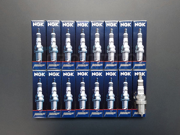 NGK Iridium IX Spark Plugs (16) for 2003-2008 SL55 AMG 5.5 | 1 Step Colder