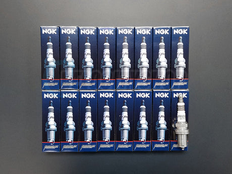 NGK Iridium IX Spark Plugs (16) for 2003-2006 CLK500 5.0 | 2 Steps Colder