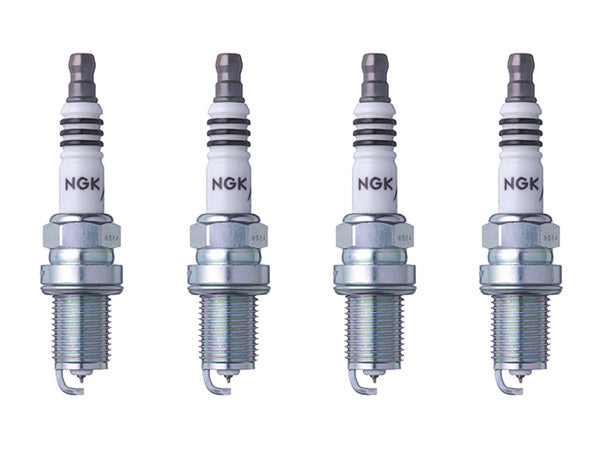 NGK Iridium Spark Plugs BKR6EIX set of 4 plugs