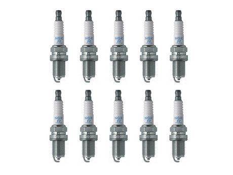 NGK V-Power Spark Plugs (10 Plugs) for 1997-2003 Ram 2500 8.0 One Step Colder